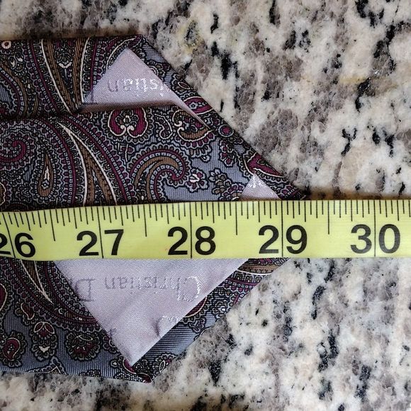 Christian Dior Monsieur Silk Vintage Tie 58" - Picture 11 of 12